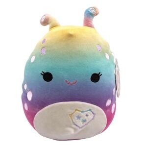 Squishmallows 8" Oliviana the Alien Rainbow Ombre Plush NEW